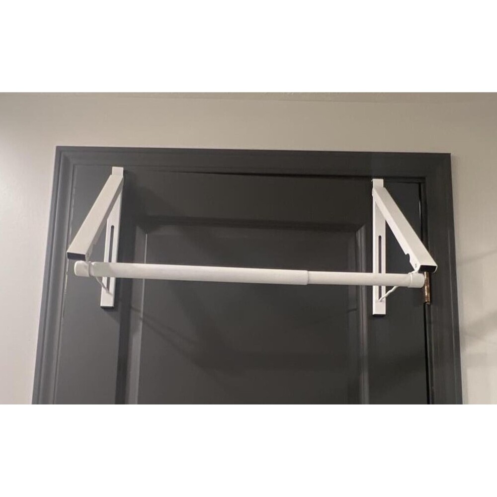 16” - 24" Wide Adjustable Over-the-Door Hanging Rod